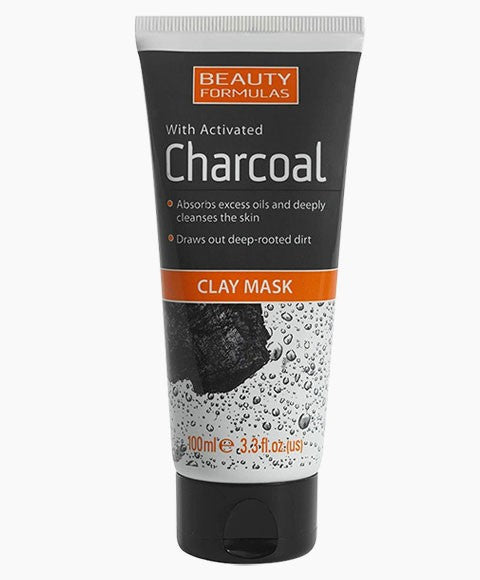Beauty Formulas With Activated Charcoal Clay Mask