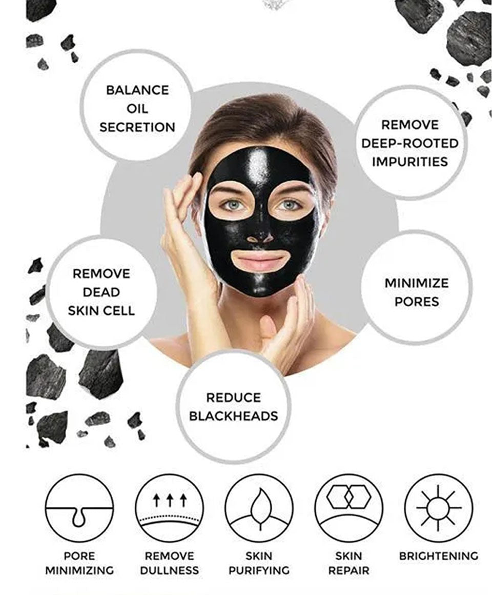 Beauty Formulas With Activated Charcoal Clay Mask