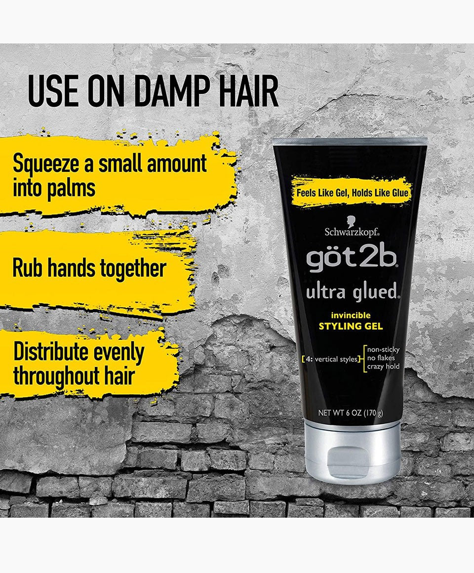 Got2b Ultra Glued Invincible Styling Gel