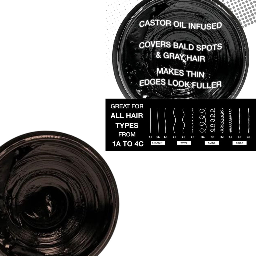 EBIN New York 24 Hour Edge Tamer Colored Natural Black 