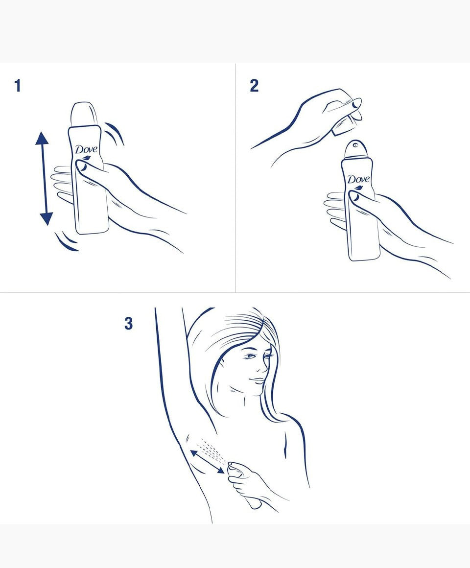 Dove Invisible Dry 48H Anti Perspirant Deodorant Spray