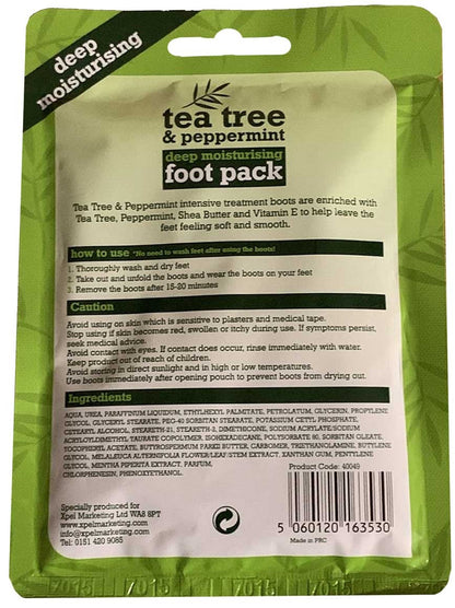 Xpel Tea Tree Deep Moisturising Foot Pack