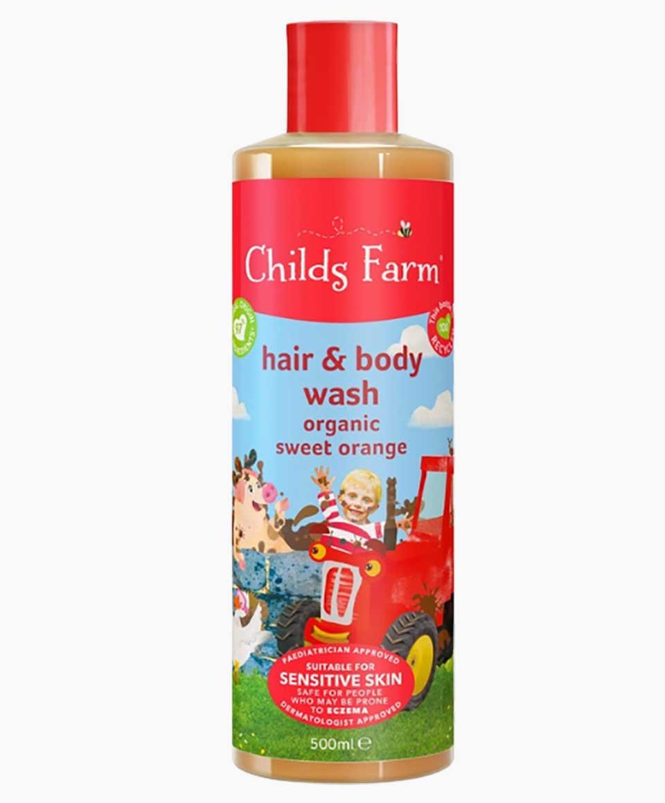 Hair &amp; Body Wash Organic Sweet Orange