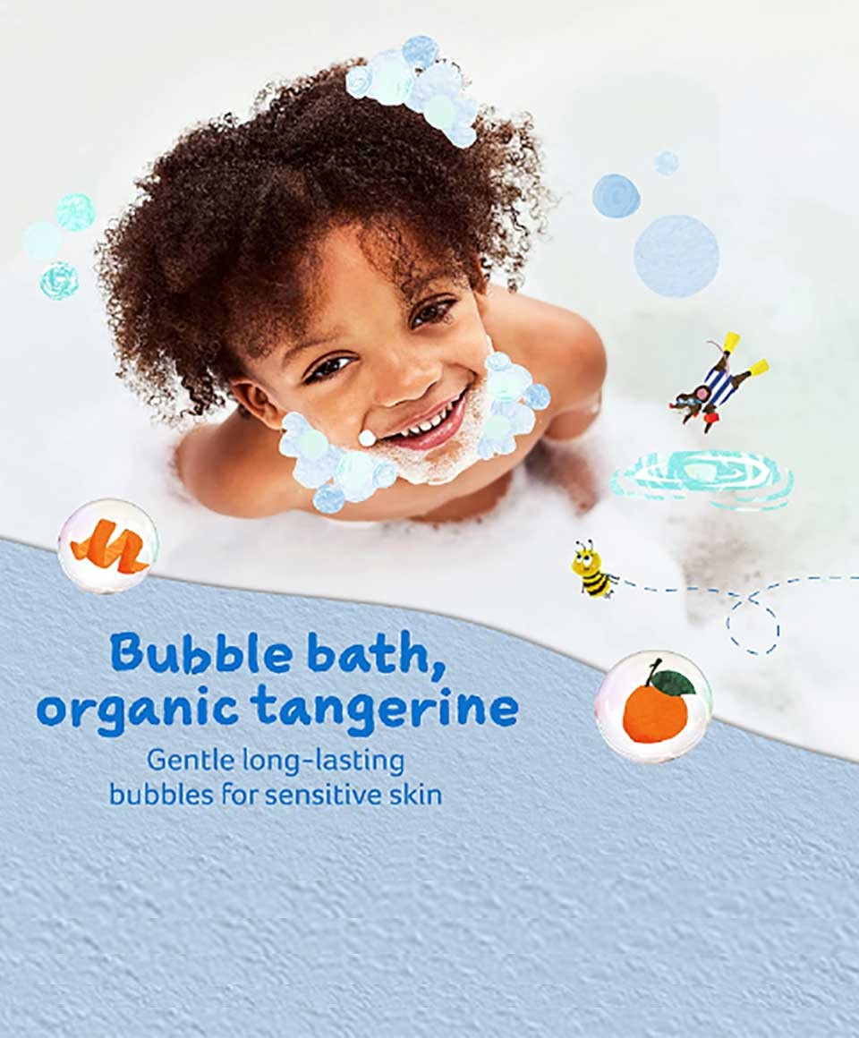 Bubble Bath Organic Tangerine