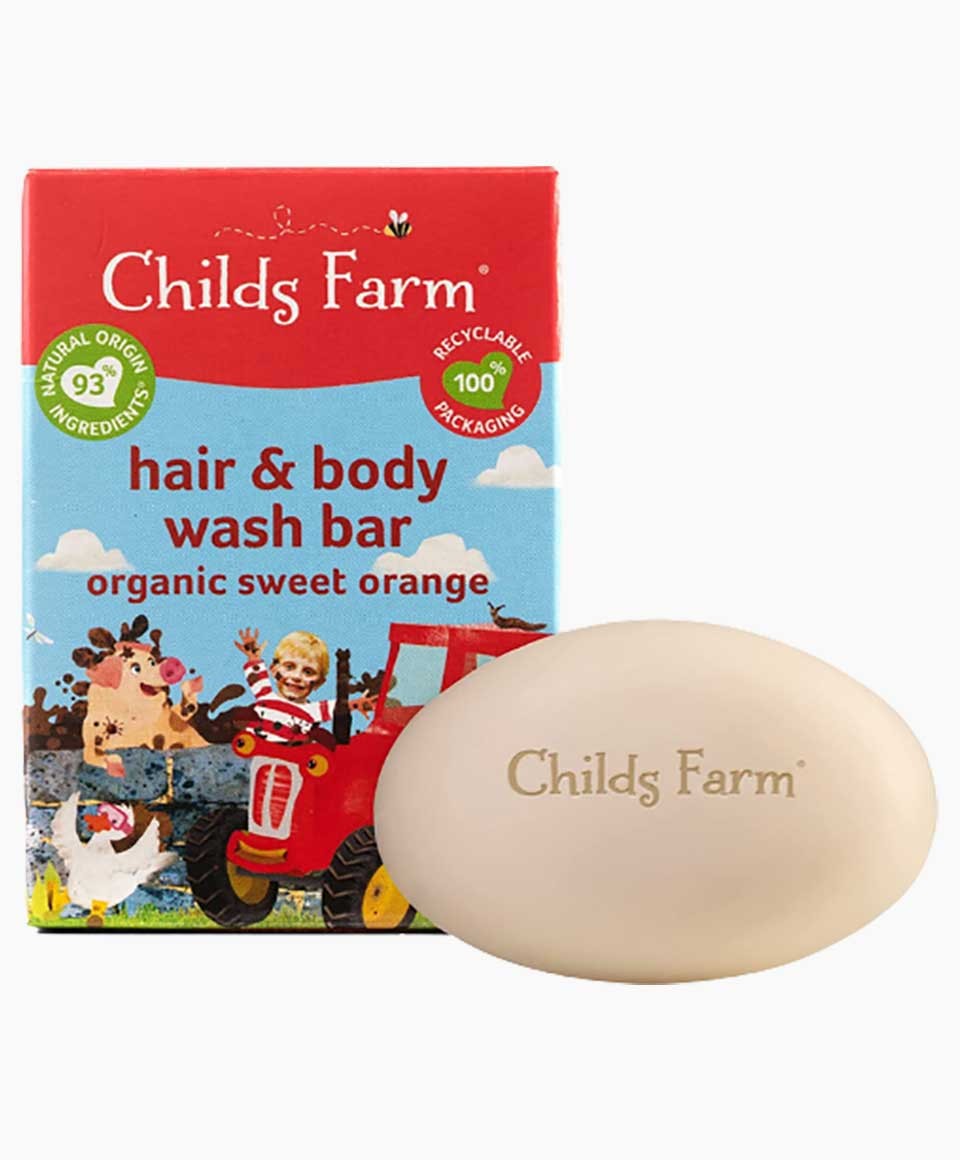 Hair &amp; Body Wash Bar Organic Sweet Orange