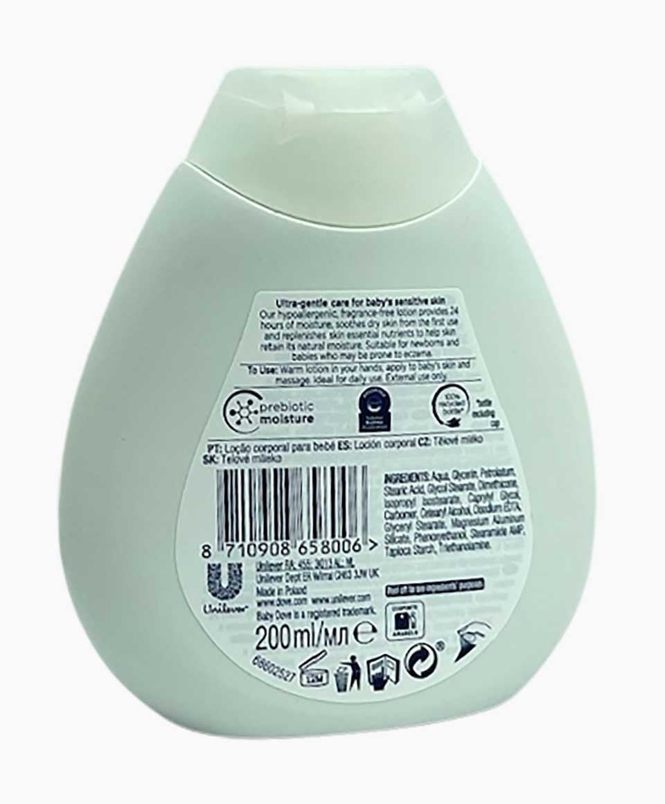Dove Baby Dove Fragrance Free Moisture Lotion
