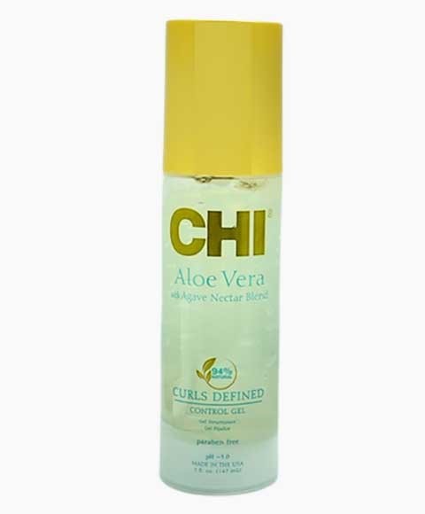 Chi Curls Defined Control Gel With Aloe Vera And Agave Nectar Blend