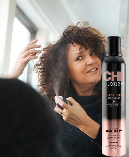 Chi Luxury Black Seed Oil Blend Flexible Hold Hair Spray