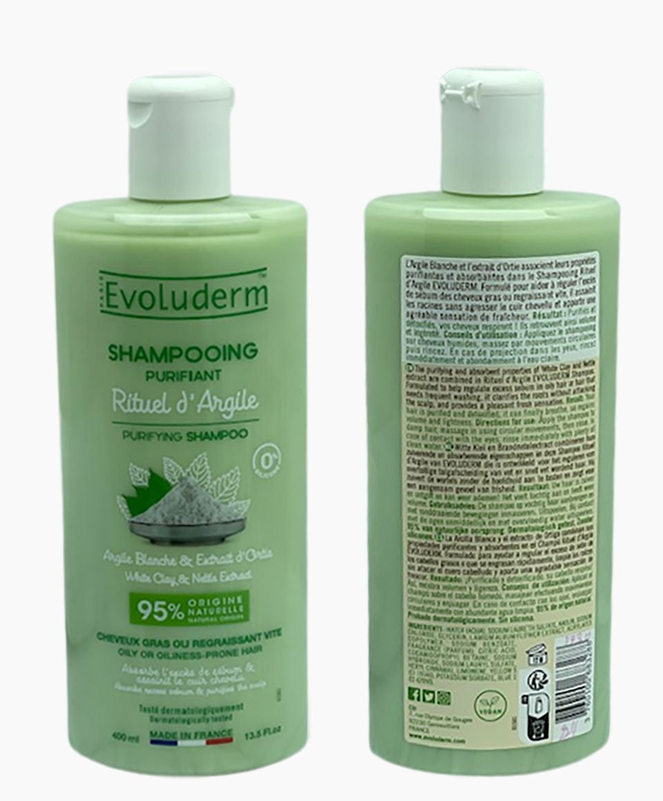 Evoluderm Rituel And Argile Purifying Shampoo