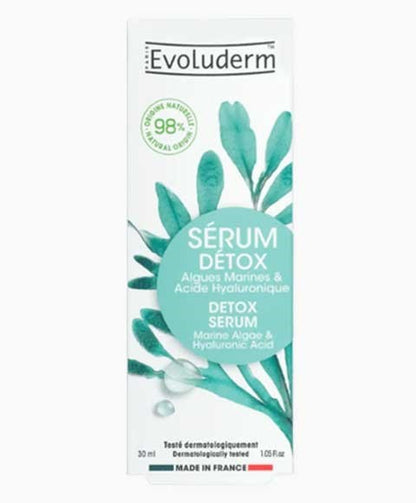 Evoluderm Detox Serum With Marine Algae &amp; Hyaluronic Acid