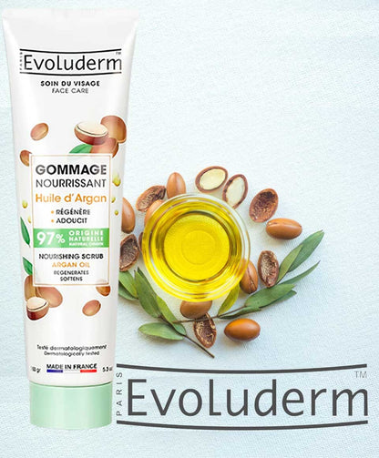 Evoluderm Gommage Nourishing Scrub With Argan Oil