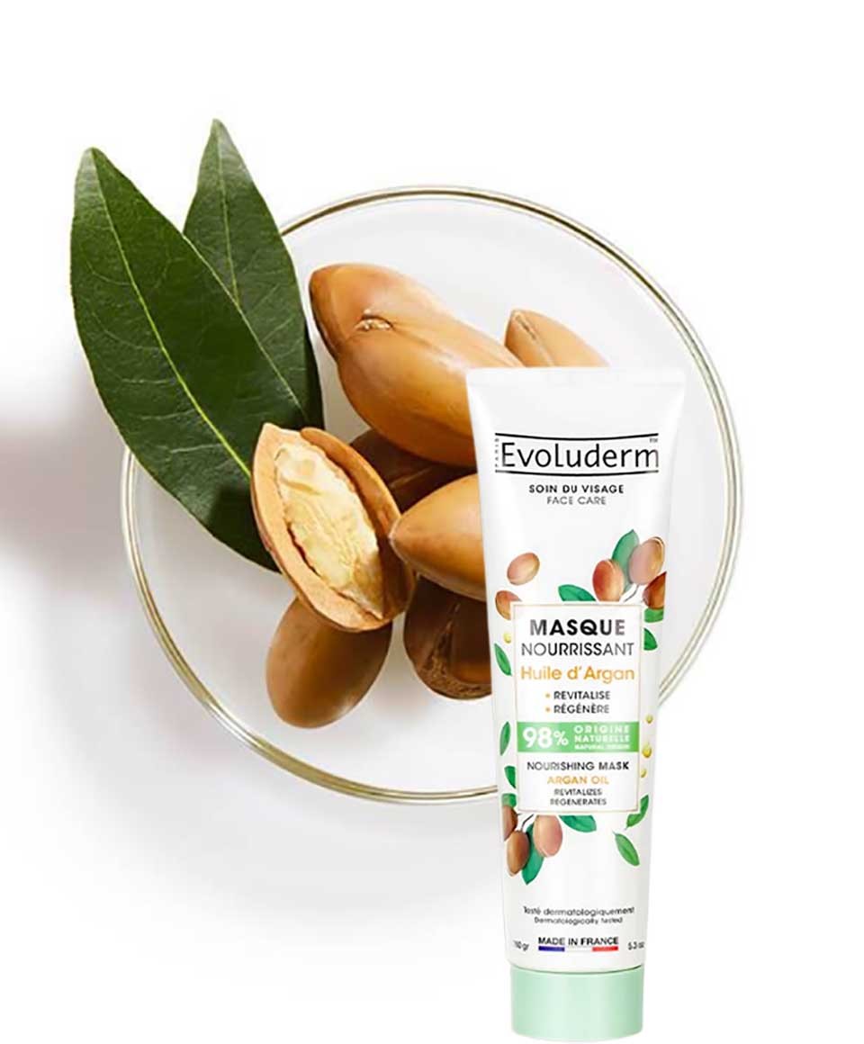 Evoluderm Nourishing Mask With Argan Oil