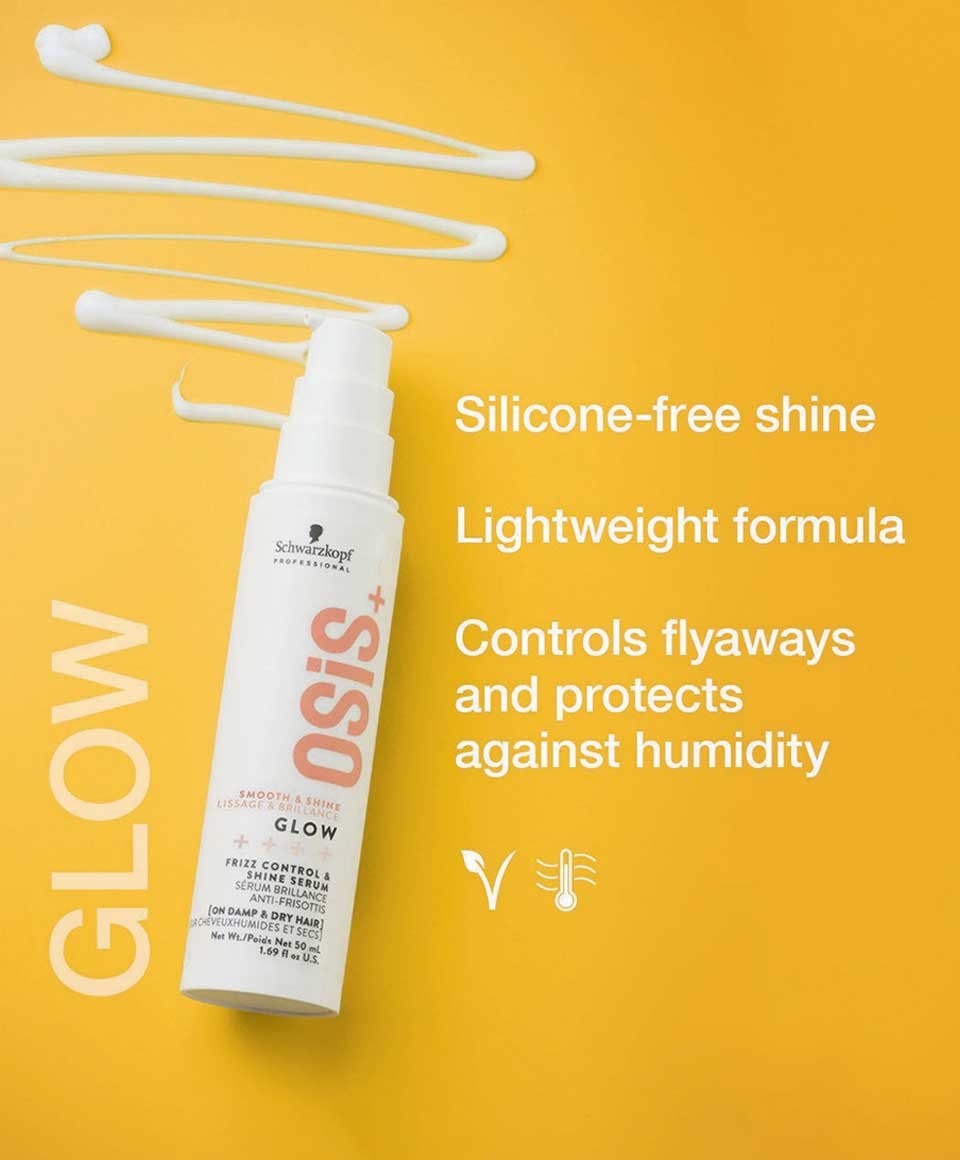 Osis Plus Smooth And Shine Glow Frizz Control Shine Serum