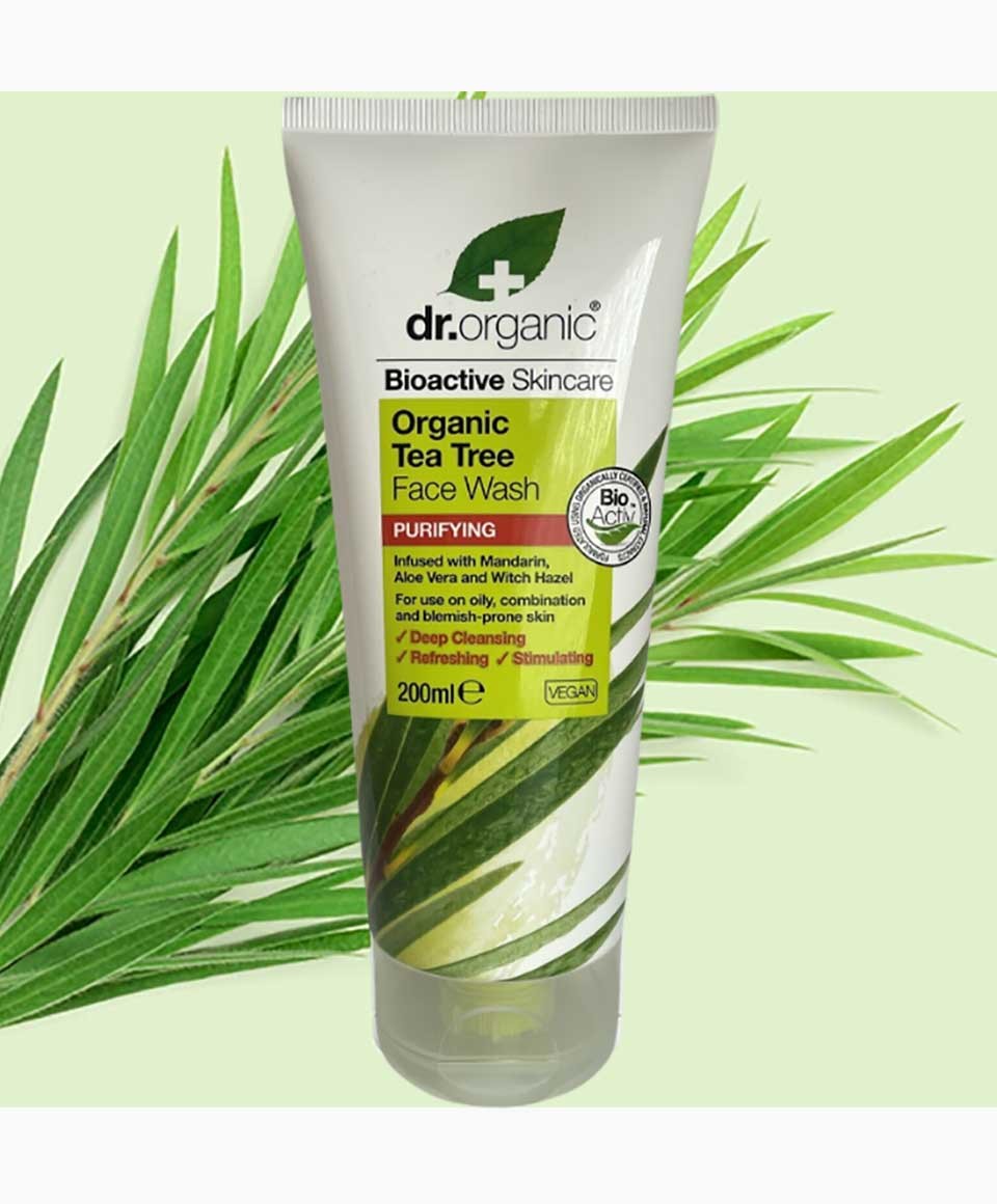 Bioactive Skincare Organic Tea Tree Face Wash
