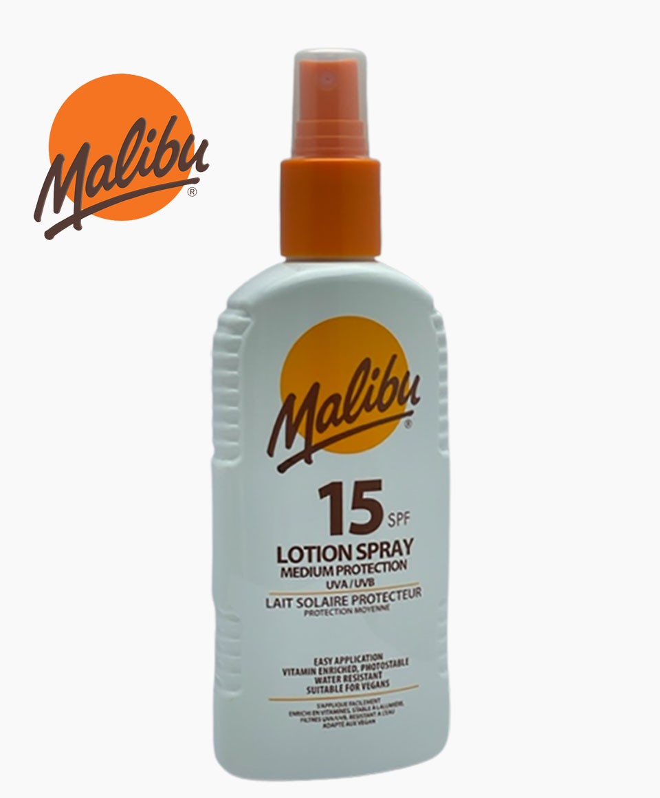 Malibu Medium Protection Lotion Spray SPF15