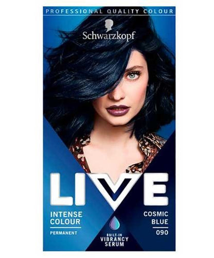 Live Color Intense Permanent Colours 090 Cosmic Blue