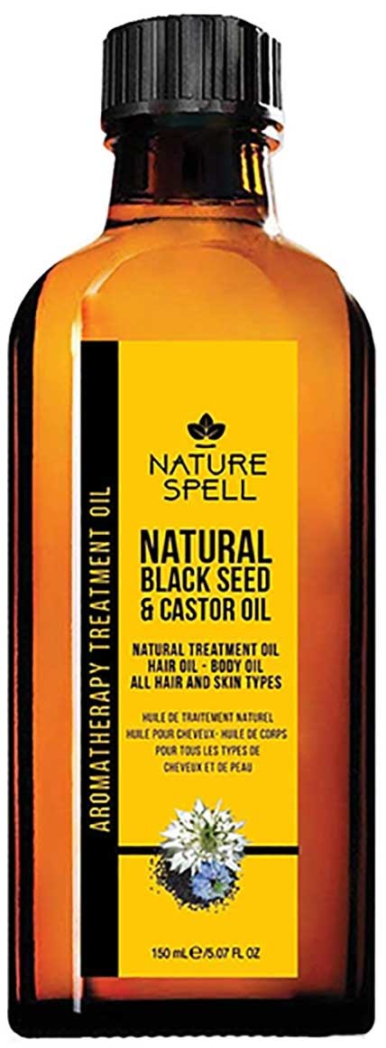 Nature Spell Natural Black Seed And Castor Oil