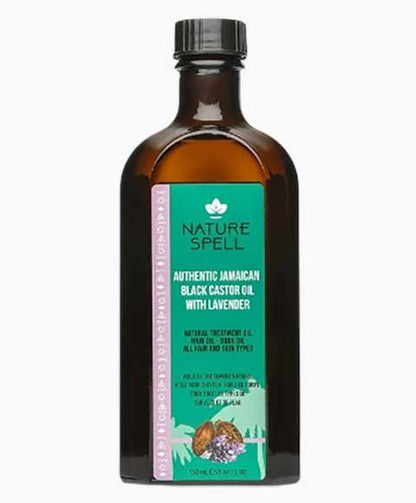 Nature Spell Authentic Jamaican Black Castor Oil With Lavender