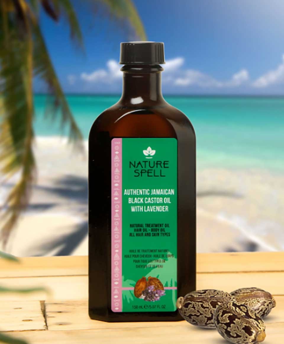 Nature Spell Authentic Jamaican Black Castor Oil With Lavender