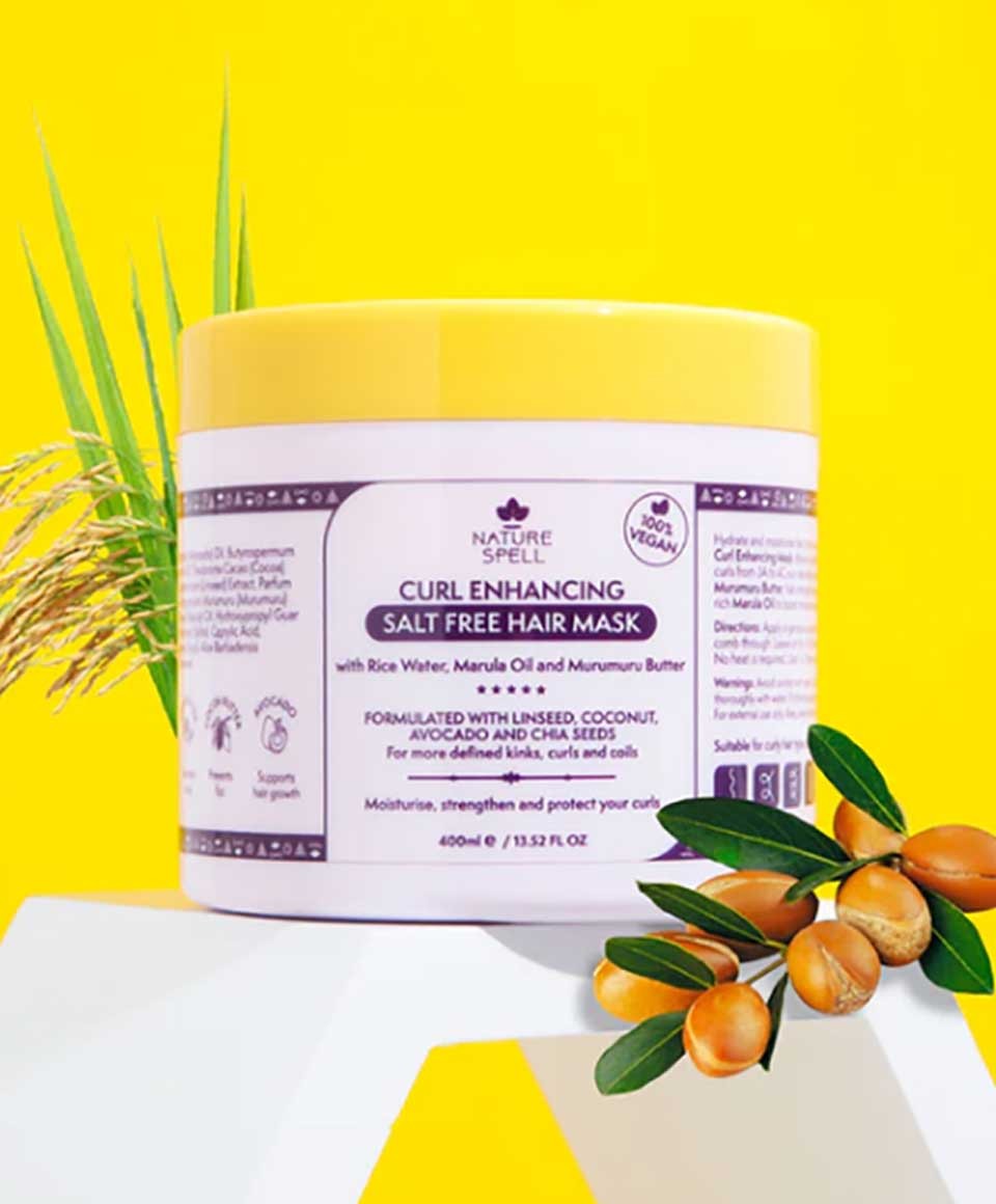 Nature Spell  Curl Enhancing Salt Free Hair Mask