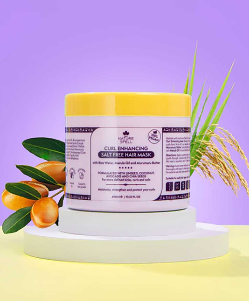 Nature Spell  Curl Enhancing Salt Free Hair Mask