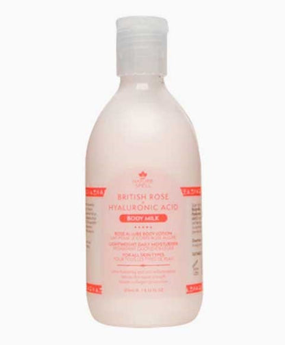 Nature Spell  British Rose And Hyaluronic Acid Body Milk