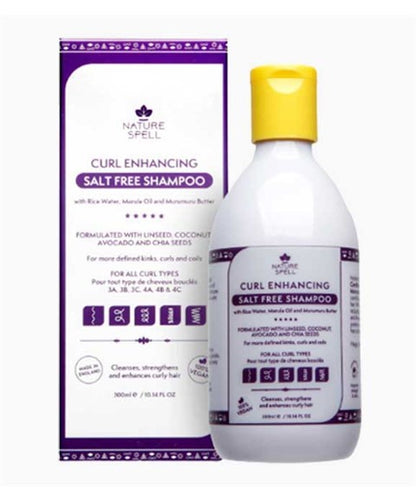 Nature Spell  Curl Enhancing Salt Free Shampoo