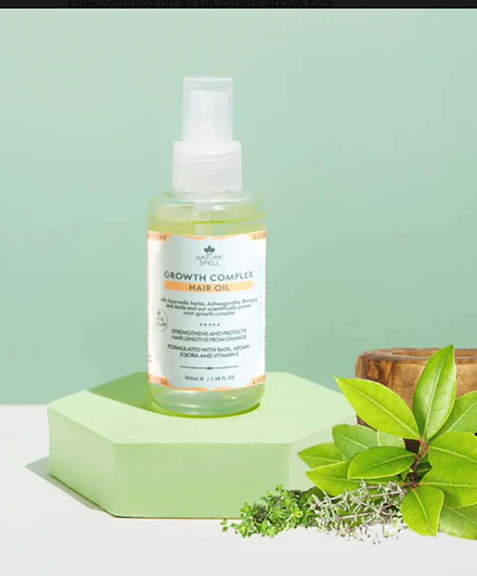 Nature Spell Growth Complex Hair Oil