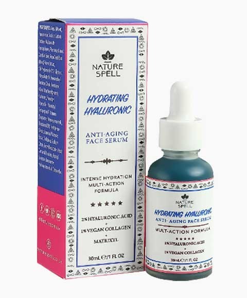 Nature Spell Hydrating Hyaluronic Anti Aging Face Serum
