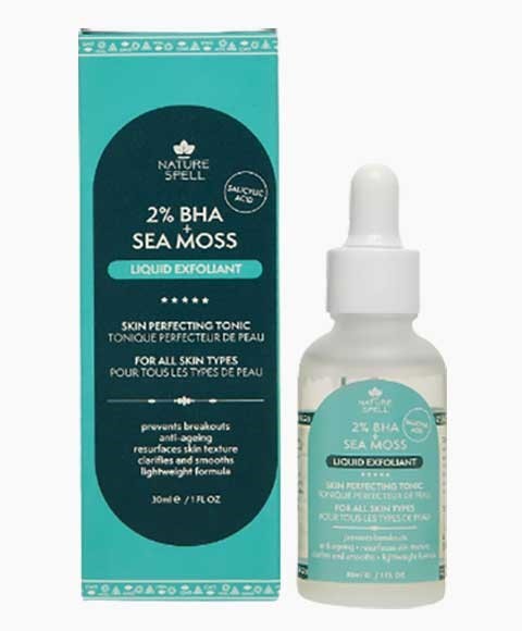 Nature Spell  BHA And Sea Moss Liquid Exfoliant