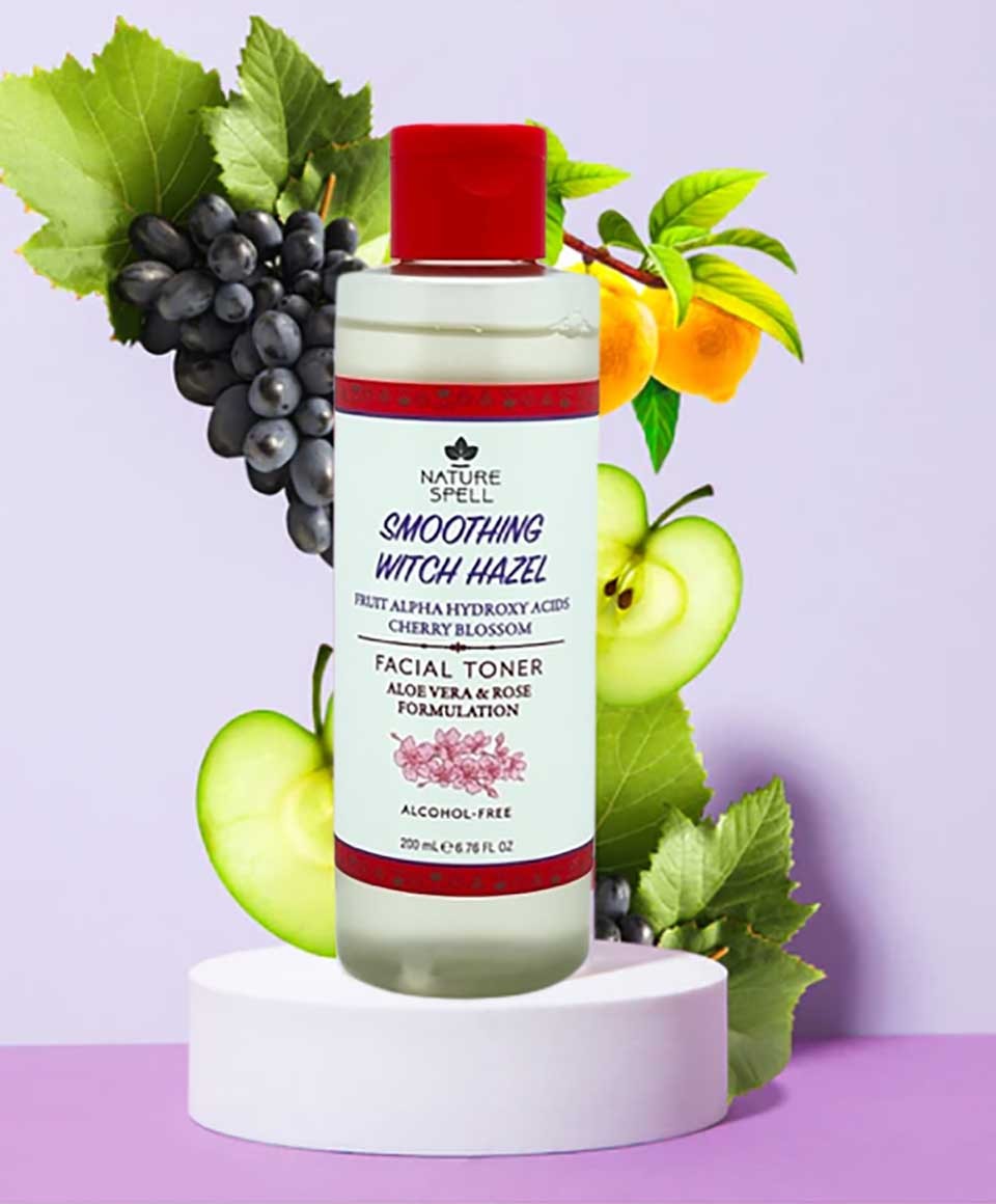 Nature Spell  Smoothing Witch Hazel Facial Toner
