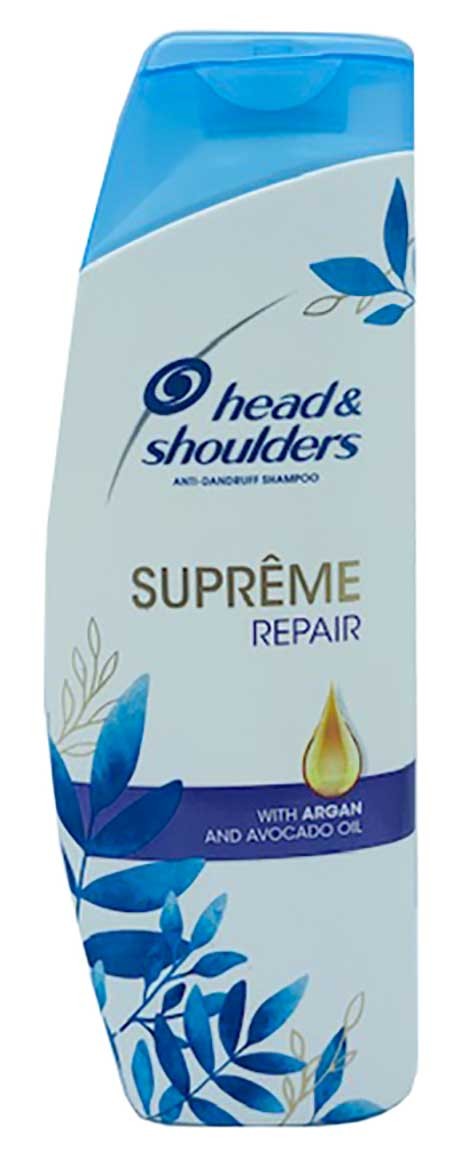 Head And Shoulders Supreme Repair Anti Dandruff Shampoo With Argan Oil