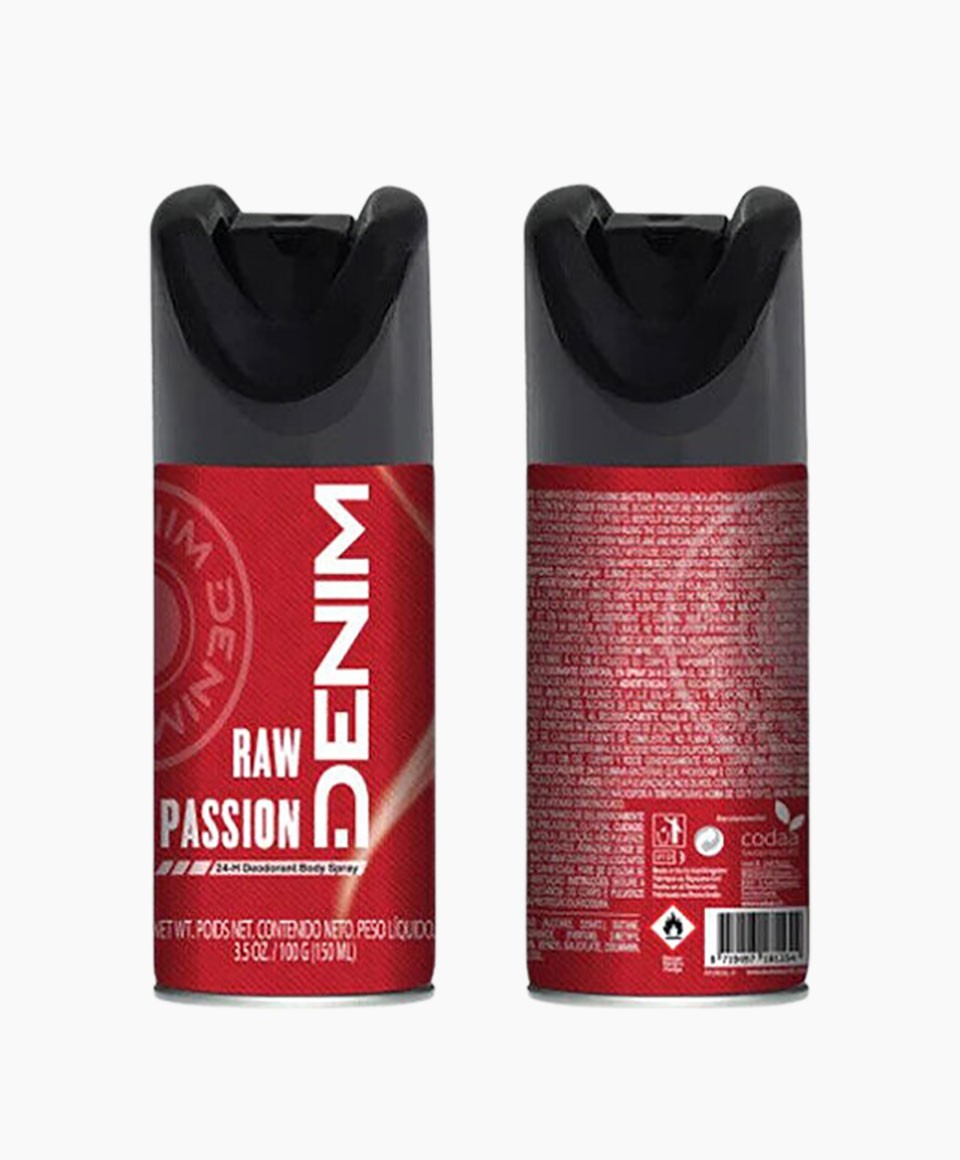 Denim Raw Passion 24H Deodorant Body Spray