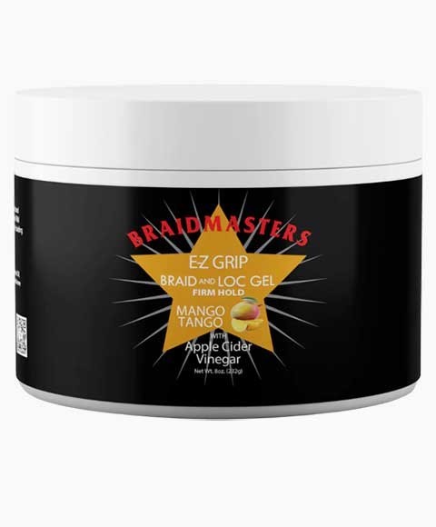 Braid Masters EZ Grip Mango Tango Firm Hold Braid And Loc Gel