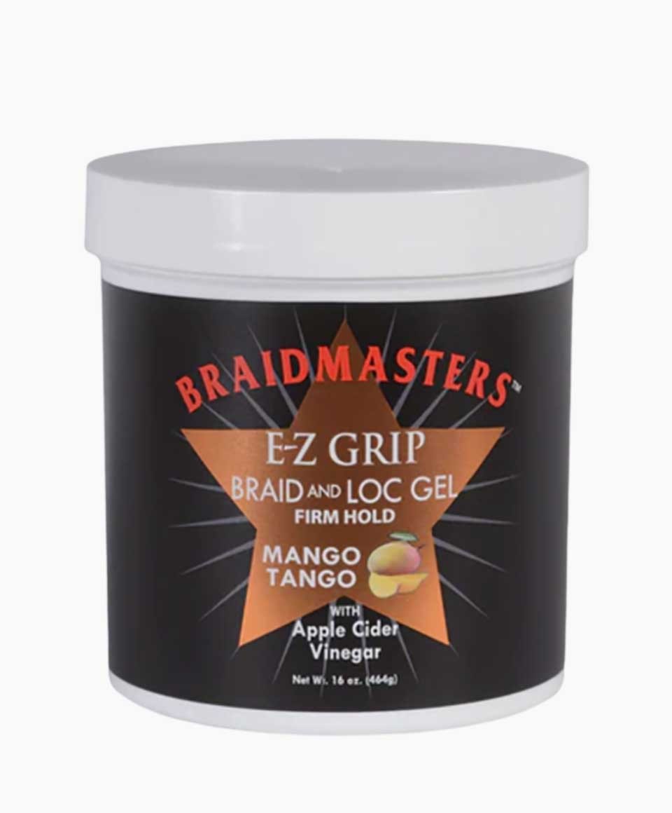 Braid Masters EZ Grip Mango Tango Firm Hold Braid And Loc Gel