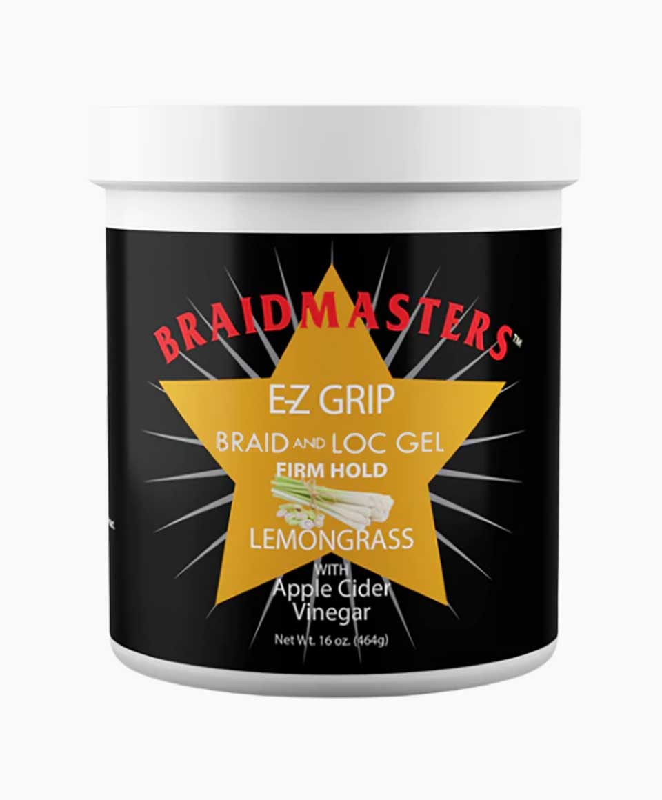 Braid Masters EZ Grip Lemongrass Firm Hold Braid And Loc Gel