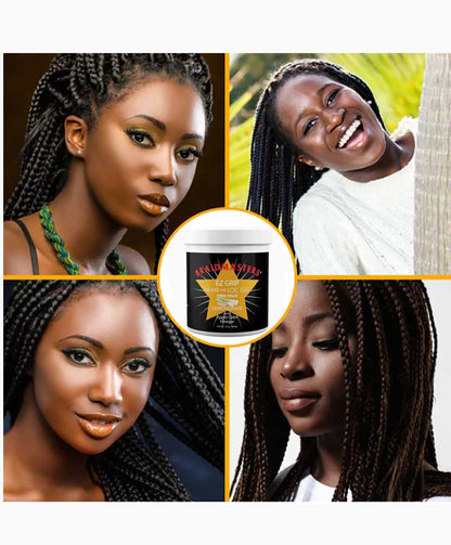 Braid Masters EZ Grip Lemongrass Firm Hold Braid And Loc Gel