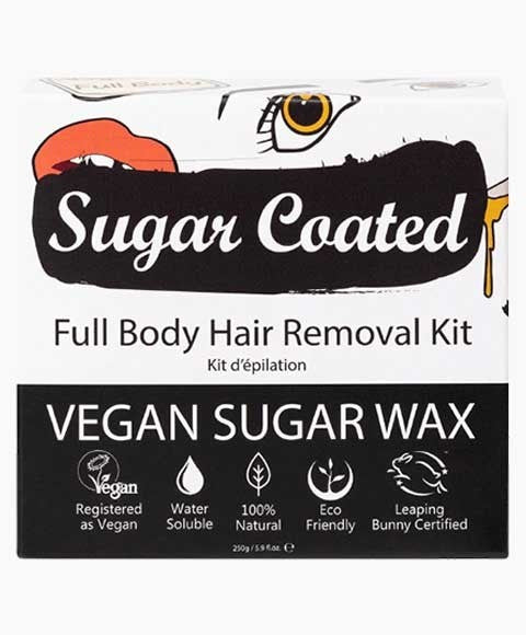 Sugar Coated Full Body Hair Removal Wax Kit