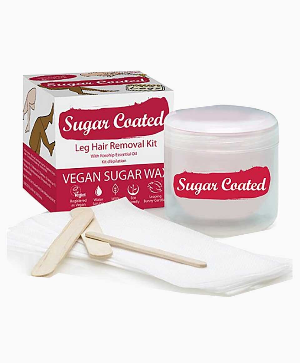 Sugar Coated Leg Hair Removal Wax Kit
