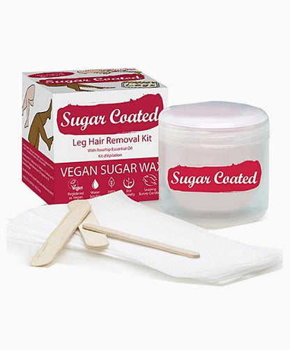 Sugar Coated Leg Hair Removal Wax Kit