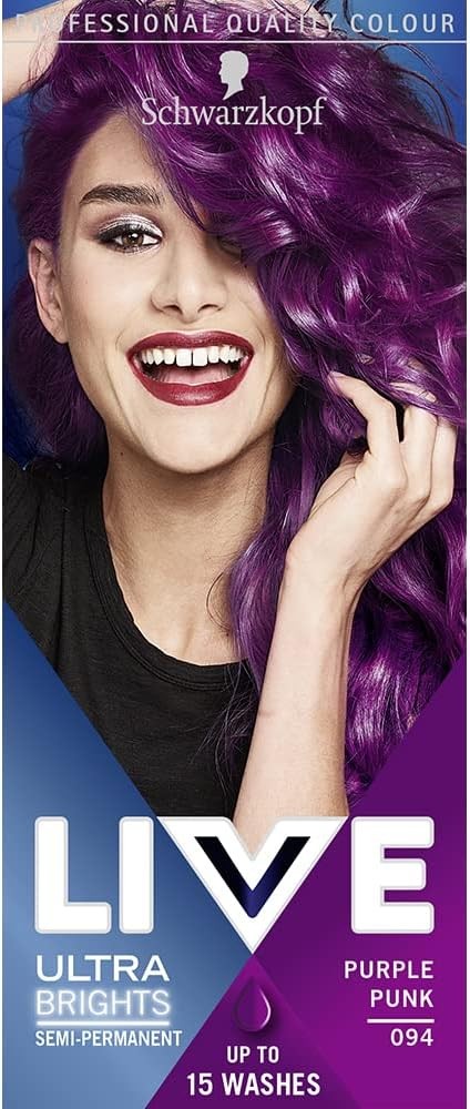 Live Color XXL Ultra Brights Semi Permanent Colour 94 Purple Punk