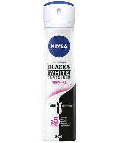 Invisible Anti Perspirant Deodorant Spray For Black And White