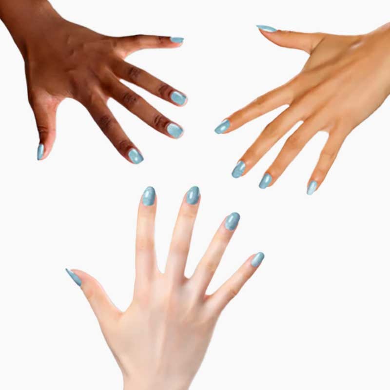 Nail Lacquer Sage Simulation