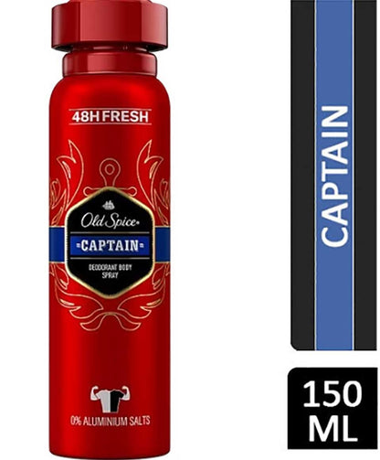 Old Spice Captain Deodorant Body Spray