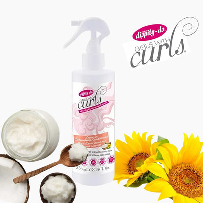Dippity Do Girls With Curls Leave In Detangling Conditioner