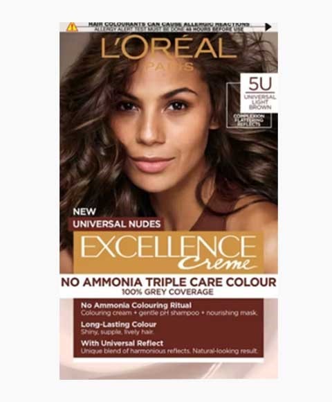 Excellence Creme Triple Care Hair Colour 5U Universal Light Brown