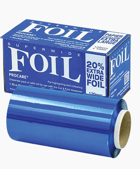 Superwide Foils For Highlighting &amp; Colouring Blue Roll