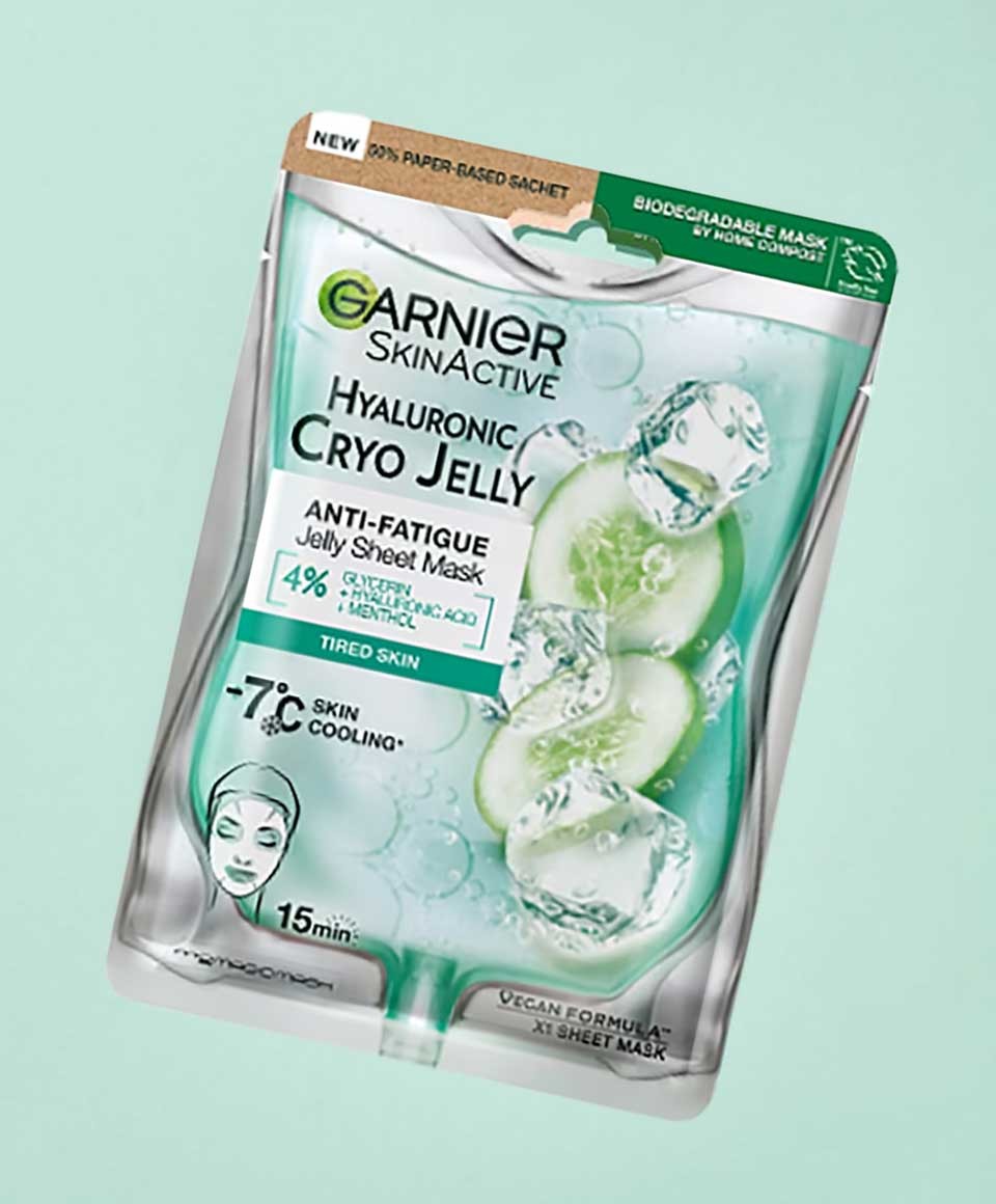 Skin Active Hyaluronic Cryo Jelly Sheet Mask