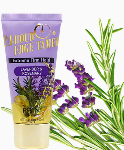 EBIN New York 24 Hour Edge Tamer Lavender And Rosemary Extreme Firm Hold
