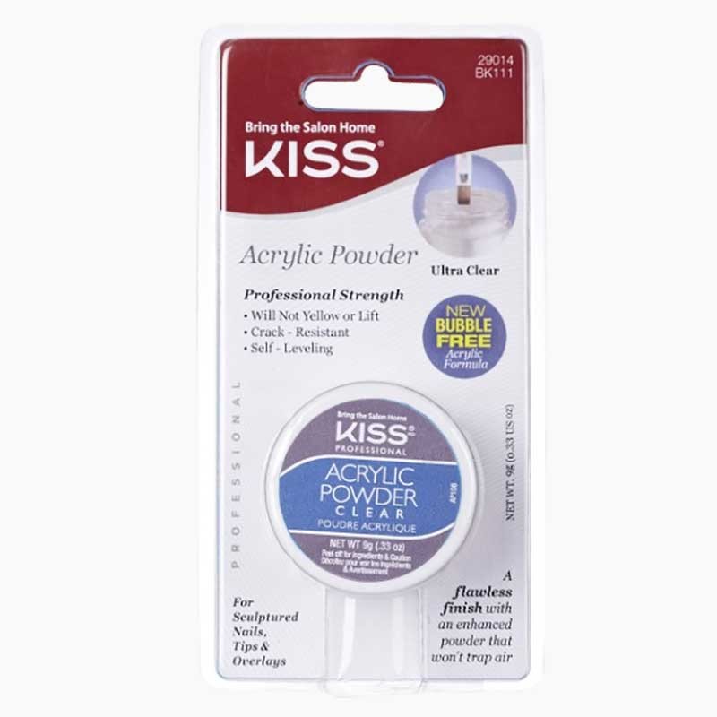 Kiss Acrylic Powder Ultra Clear BK111
